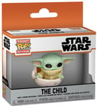 Porte-Clés Funko Pop - Star Wars : Le Mandalorien - L'enfant Dans Hover Pram Pocket Keychain (53044)