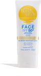 Bondi Sands Fragrance Free Face Sunscreen Lotion SPF 50+ | Gentle Formula + with