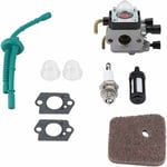 Carburateur Taille-haie Stihl HS45 Fs55 Débroussailleuse Raguso Kit pour Neufu Set De Fs38 Carburetor Kit for Stihl for Stihl Fs55 Fs55R Fs55Rc Fs38