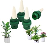 Irrigation Goutte a Goutte Bouteille, 4 Pièces Arrosage Goutte à Goutte en Céramique Arroseur Automatique Plantes Système D'Irrigation Automatique pour Jardin Maison Intérieur Extérieur