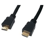 Cable hdmi male/male 1.3 plaque or -3m