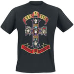 Guns N' Roses Appetite For Destruction - Cover T-Shirt black