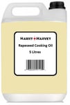 5 Litres Harry Harvey Rapeseed Cooking Oil vegetable cafe restaurant Frying 5L 