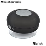 Mini Portable Douche Subwoofer Sans Fil Étanche Bluetooth Haut-Parleur Appel Mains Libres Réception Musique Microphone D'aspiration pour Douche