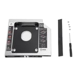 SATA-SATA 2. HDD SSD -kotelo 2-kanavainen suojaus kiintolevykotelon suojakoteloon 12,7 mm:n CD-DVD-ROM- optisen aseman paikka