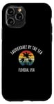 iPhone 11 Pro Lauderdale By The Sea Florida USA Palm Tree Design Case