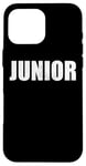 Coque pour iPhone 16 Pro Max Prénom junior anniversaire rétro nom papa personnalisé