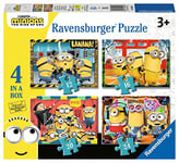 Ravensburger Minions 2 The Rise of Gru Boîte de 10,2 cm (12, 16, 20, 24 pièces) Puzzles pour Enfants à partir de 3 Ans, 5060, Multicolore, 19 x 14 x 0,2 cm