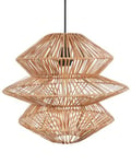 Lampe suspendue en rotin naturel ANDUKI