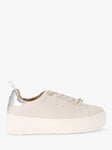 KG Kurt Geiger Lighter Lace Up Trainers, Pink Blush