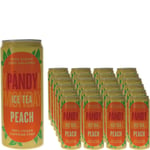 24 x Pändy Ice Tea Peach | 24 X 330 ml - Storpack