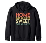 3-D Printer Home Sweet G28 XO YO ZO GCode 3D Prints Zip Hoodie