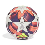 adidas Fotball Champions League 2024/25 Pro Kampball Dame - Lilla/Rød/Hvit/Gul, størrelse Ball SZ. 5