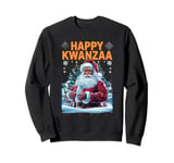 Happy kwanzaa Merry christmas African american hoilday Sweatshirt