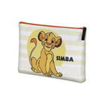 Roi Lion Sunset-Trousse de Toilette Soleil, Blanc, 30,5 x 22,5 cm