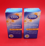 2 x Optrex Soothing Eye Drops for Itchy Eyes, 10ml