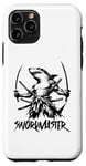 Coque pour iPhone 11 Pro Shark Swordmaster - Amoureux de requin samouraï vintage