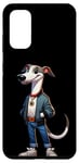 Coque pour Galaxy S20 Greyhound Veste cool pour chien Maman Papa