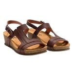 ART Women's 1932 I Live Sandal, Nappa Brown, 4 UK