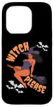 Coque pour iPhone 15 Pro Black Witch Please Funny Halloween Melanine Women Queen Girls