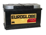 Euroglobe 80Ah 810A AGM for Start/Stopp batteri