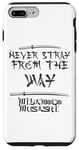 iPhone 7 Plus/8 Plus Miyamoto Musashi "Never stray from the way" Samurai Ronin Case