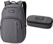 Dakine Backpack Campus L 33L Liter Carbon + School Case Carbon - Gray