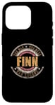 iPhone 16 Pro Mens Finn The Man The Myth The Legend First Name Finn Case