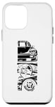 Coque pour iPhone 12 mini Vintage Japonais Automobile Voiture Racing Driver Fun Femmes Hommes