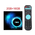 2 Go 16 Go - boîtier Smart TV T95 H616 Android 10 Wifi 6K 3D YouTube Google Play Assistant vocal