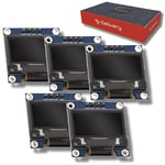 AZDelivery 3X I2C Display 128 x 64 Pixel 0.96 Pouce, SSD1306 caractères de Couleur Blanche, écran Compatible avec Arduino et Raspberry Pi incluant Un E-Book