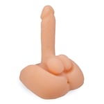 Gode godemichet realiste silicone avec squelette gode vaginal ou anal homme ou f