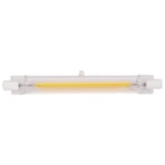 Dimbar R7s LED COB 10W 118mm LED-lampor Ersätter Halogenlampa - Varmvitt Ljus 220V