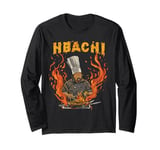 Hibachi Grill Teppanyaki Barbeque Japanese Cuisine Long Sleeve T-Shirt