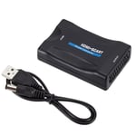 HDMI to Scart Audio Video Adapter HDMI to SCART Converter for HDTV Sky Box STB f