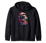 Whippet Astronaut Zip Hoodie