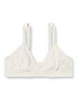 Calvin Klein - Women's Bra - Unlined Bralette - Everyday Comfort - Pull On - Womens Bra - Underwear for Women - Ivory - S