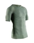 X-Bionic Combat Energizer 4.0 T-Shirt Maillot de Compression Manches Courtes Mixte Adulte, Olive Green/Anthracite, FR : S (Taille Fabricant : S)