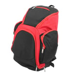 Basketball Backpack Black Red With Multiple Storage Pockets Compartments Ba SG