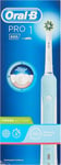 Oral-B Pro 1 600 Cross Action Rechargeable Toothbrush, with Pressure Sensor