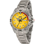 SECTOR Montre Automatique pour Hommes Legend Diving En Titane 43mm Cadran Jaune