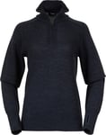 Bergans Women's Ulriken Light Merino Jumper  Navy Blue, XL