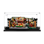 icuanuty Acrylic Display Case for Lego 21319 Ideas Central Perk Friends, Dustproof Display Box for Models Collectables (Only Case) (3mm)