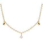 Collier Pdpaola  Collier  Love Triangle doré