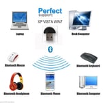 USB Bluetooth Adapter Wireless Dongle Speed For Pc Windows Computer Headset PDA