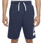 Nike Short Homme Vêtement de Sport Essentials Alumni FT - 410 (Bleu/Blanc)