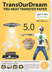 TransOurDream Tru-Heat Transfer Paper Inkjet Alien Series 20 Infusible Ink &