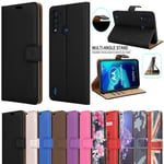 For Motorola Moto G8 Power Lite Case, Xt2055, Leather Wallet Flip Phone Cover