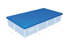 Bestway Poolöverdrag Flowclear 400x211 cm - Blå Övriga pooltillbehör Plast