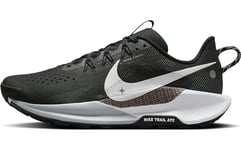 Nike Homme ReactX Pegasus Trail 5 Sneaker, Noir, Blanc, Anthracite, Gris Loup, 45.5 EU